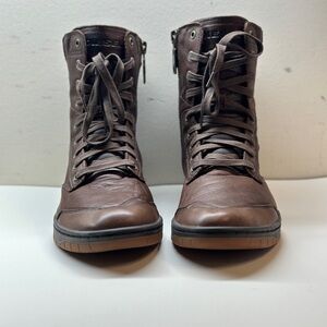 Diesel men’s tatradium s-boulevard boot maroon size 12.5